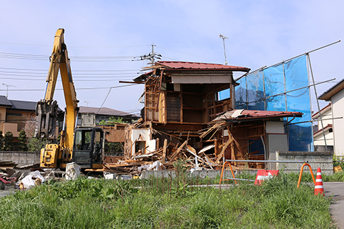 戸建の解体や内装解体から集合住宅解体まで